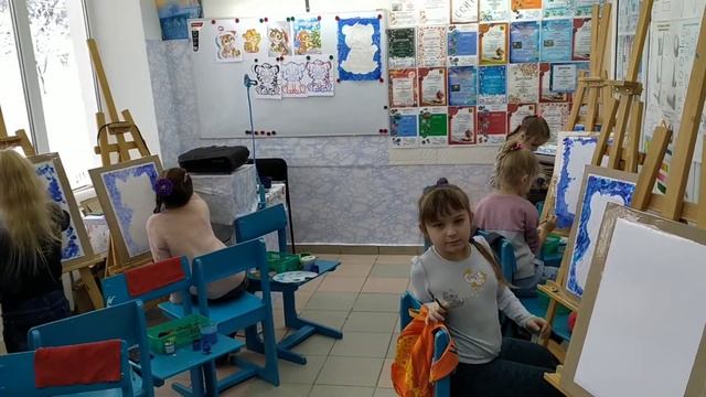 Рисуем символ года "Тигренок" смотреть онлайн