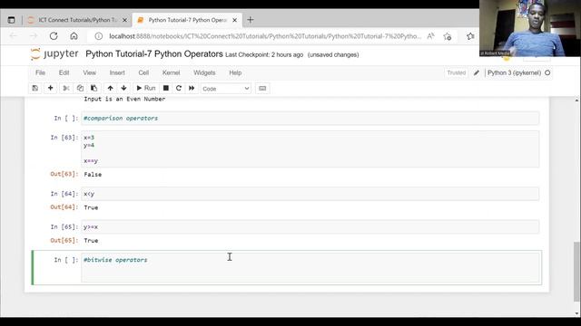 Python Programming -7. Python Operators