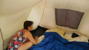 @14 Отдых с палатками ч3 Ураган_! Саратовское водохранилище