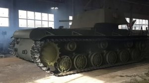 Запуск танка КВ-1 (м5200)