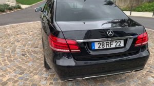 video exterior Mercedes E class 220 CDI