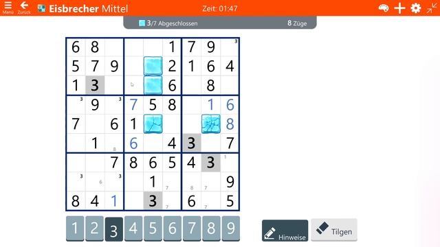 Sudoku Daily Challenges | Ice Breaker – Medium | Nov 6th, 2023 смотреть онлайн