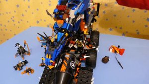 Схватка Lego Ninjago, Робот-Дракон Вестник бури против Дизельнаута