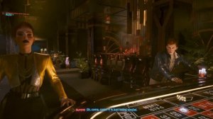 Aurore Cassel flirting in Cyberpunk 2077 Update 2.01