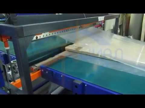 Упаковка мебельных щитов на МТУ Вектор 1500 смотреть онлайн