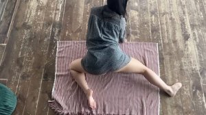 Workout gymnastics with Molly practice - part 17