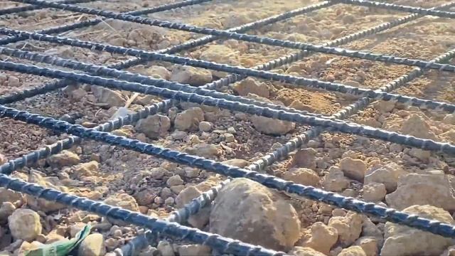 Армирование стяжки c базальтовой арматурой. #Basalt #КомпозитнаяАрматура