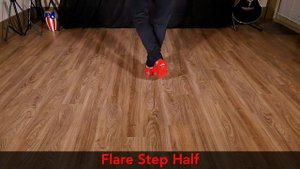 Bachata Flare Step Half