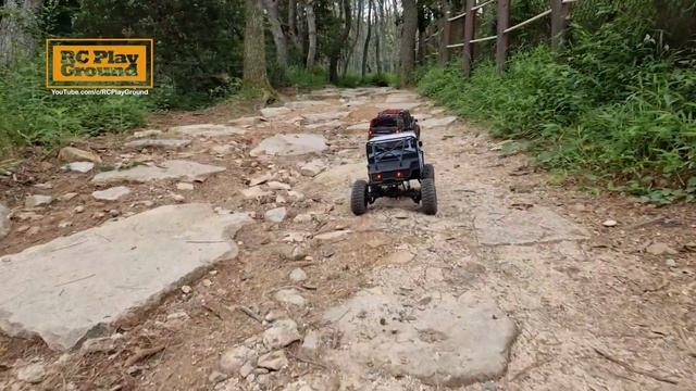 Axial SCX10 III Jeep JT Gladiator & MST CFX-W J45C Forest Rig 2 смотреть онлайн