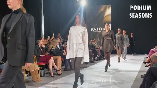 Модные тренды 2023 | Показ бренда FALDA ATELIER на неделе моды Podium Seasons | Обзор коллекции