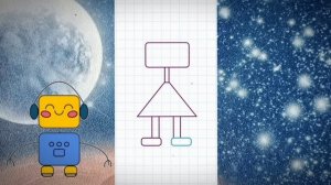 Роботы.Рисуем сами роботов!как нарисовать Робота?!