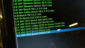 Opel Zafira A 2.2 PSG16 ECU programming EGR off адаптация иммобилайзер