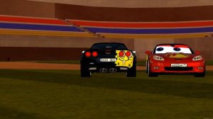 Chevrolet Corvette/Шевроле Корвет/Маккуин СКОРОСТЬ НА РАЗНЫХ БЕНЗАХ 92/95/95+/100 на RadmirMTA