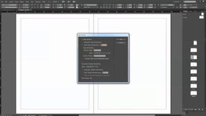 Как в Indesign вставить нумерацию не с первой страницы