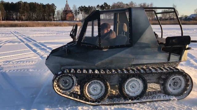 Гусеничный Вездеход "ЛАЙКА-02" смотреть онлайн