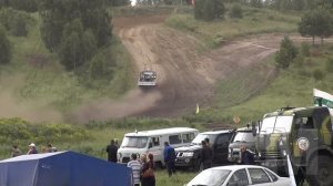 Автокросс Курган 2016. Газ-53 финалы с одной камеры.