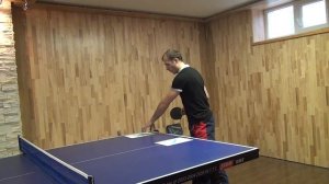 ТОП-5 упражнений для ПОДРЕЗКИ (СРЕЗКИ) СПРАВА в настольном теннисе