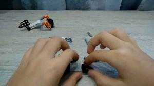 как сделать фингер самокат из лего техник . фингер самокат. трюки