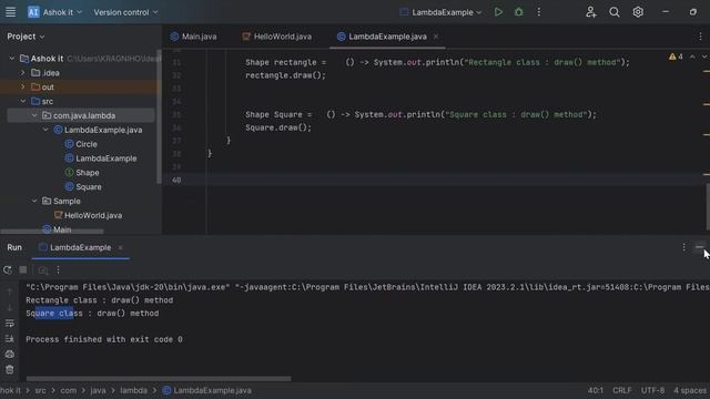 JAVA 8 Lambda expression