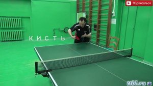 #Уроки настольного тенниса  Часть 51   Обратная подача 2. Table tennis lessons 51