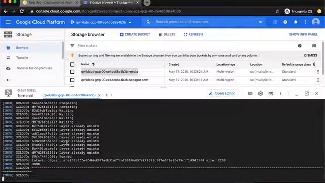 Qwiklabs App Dev Deploying the Application into App Engine Flexible Environment Java смотреть онлайн