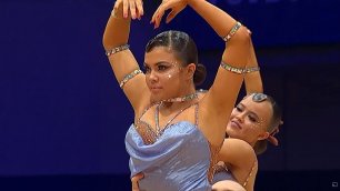 Формейшн Вера на чемпионате мира по танцевальному спорту (ансамбли – латиноамериканская программа)