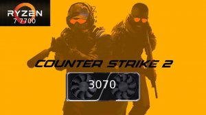 Counter-Strike 2 - Ryzen 7 7700 + RTX 3070 - Low settings - 1080p