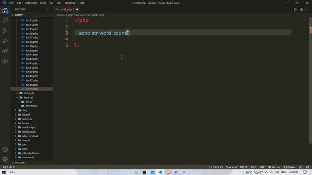 Str_word_count Function || PHP || EXCELLENT CODE WITH AJ смотреть онлайн