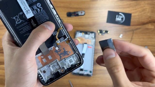 Ремонт смартфона Xiaomi Redmi Note 9 Pro (m2003j6b2g) полная разборка, замена дисплея СЦ UPservice