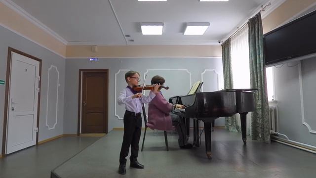 Д.Б.Перголези, Ария. Скрипка — Васильев Алексей. смотреть онлайн