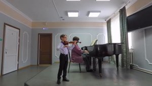 Д.Б.Перголези, Ария. Скрипка — Васильев Алексей.