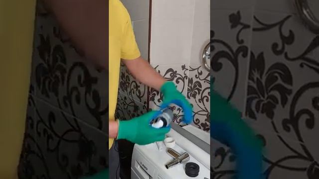 Правильное подключение слива стиральной машинки. Супер надежно! смотреть онлайн