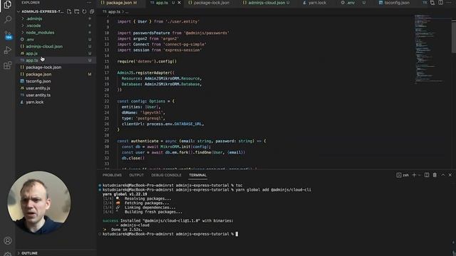 AdminJS & Express: admin app deploy in 5 minutes смотреть онлайн