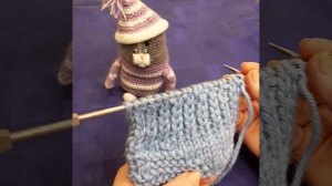 Вяжем спицами. Образец.