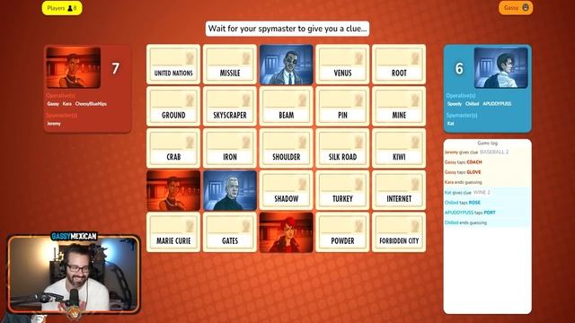 The Props Failed Us! Time To Use Our Brains! (Codenames Gameplay w/ Friends) смотреть онлайн