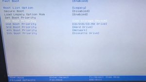 Как зайти и настроить BIOS ноутбука Dell Latitude 3440 для установки WINDOWS 7, 8, 10 с флешки.