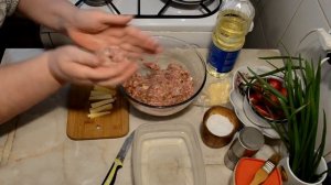 Котлеты из мясного фарша и курицы, с сырной начинкой. Принципы приготовления котлет с начинкой!