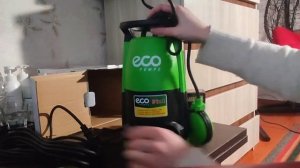 Распаковка — Дренажный насос Eco DP-916
