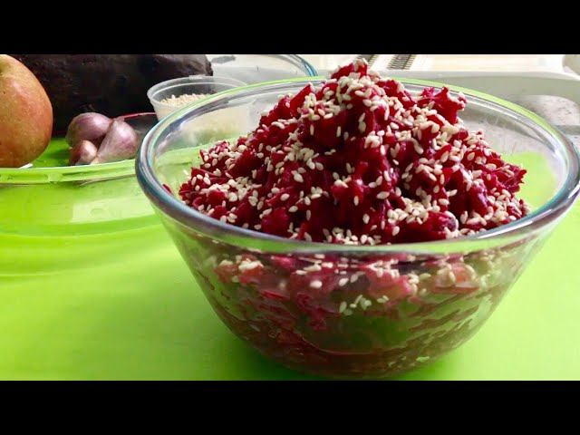 Салат из СВЁКЛЫ. ВКУСНО И ПОЛЕЗНО!