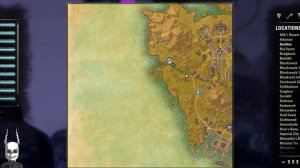 Glenmoril Wyrd Treasure Map Auridon [Elder Scrolls Online] ESO