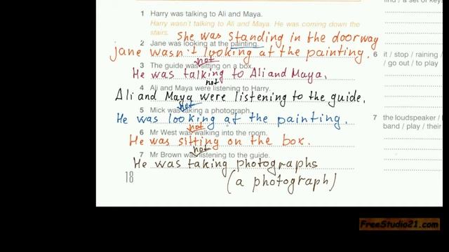 Enterprise 2 | WB | Unit 4 | Ex.8-9 p.18 | Past Continuous смотреть онлайн