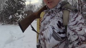 Охота на тетерева зимой .  Лунки 2018