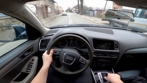 Audi Q5 I 3.0 TDI 240HP Quattro S-Tronic (2009) POV Test Drive & Acceleration 0-100 | 4K #179