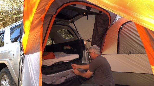 NEW* Rightline Gear SUV Tent Review & Setup | 4Runner Car Camping Tent (number 110907) смотреть онлайн