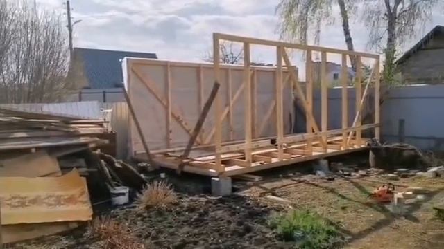 Строим тёплую бытовку по месту. 100Домов72 смотреть онлайн