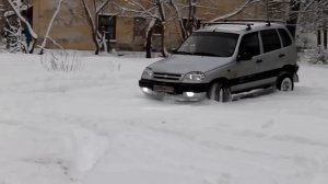 шнива и снег