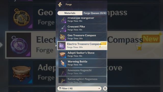 Inazuma Treasure Finder  - Electro Treasure Compass | Genshin Impact