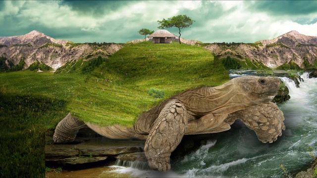 Tortoise Matte Painting Photoshop Breck Down 2018 смотреть онлайн