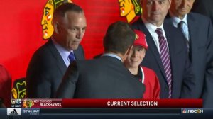 Jonathan Toews and Patrick Kane Make Blackhawks Pick | NHL Draft 2017 | (HD)