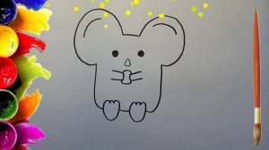 How TO DRAW A Mouse | Как НАРИСОВАТЬ МЫШЬ | माउस कैसे आकर्षित करें